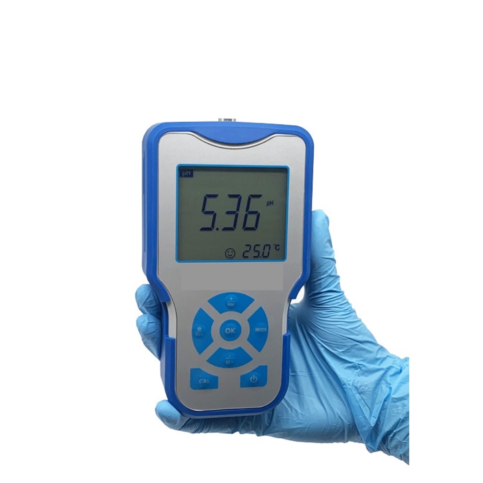 Medidor de acidez portátil digital, medidor conductividad Medidores pH doble uso for alimentos y agua Laboratorio de investigación