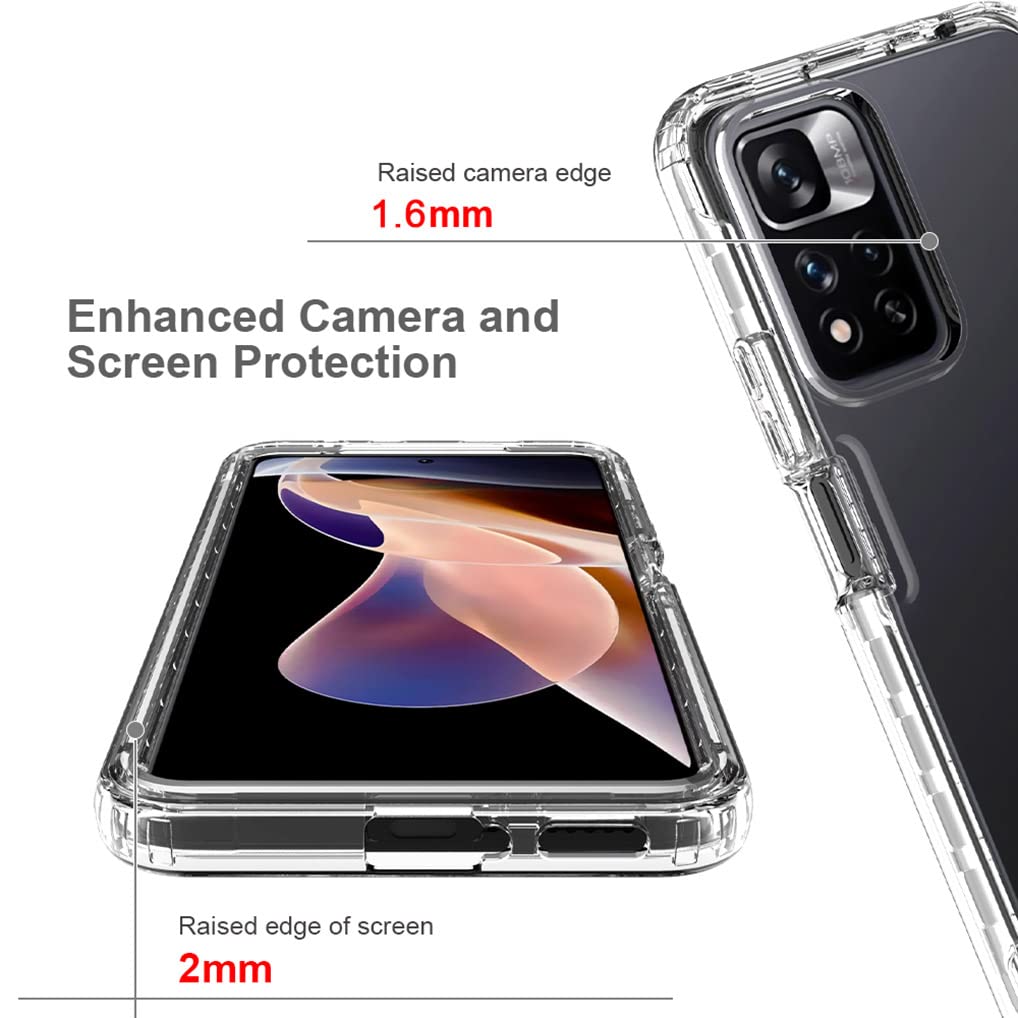 SEAHAI Cover per Xiaomi Redmi Note 11 PRO+ 5G (Note 11