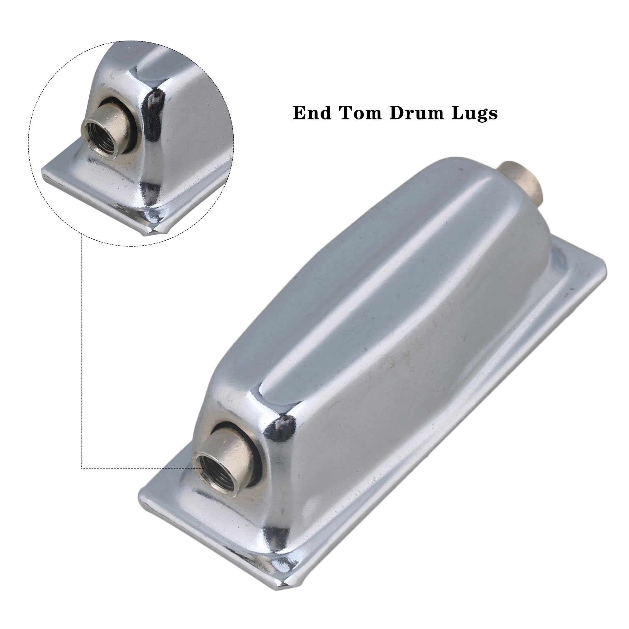 Kichvoe Iron Drum Lug Professional Drum Connector Useful Tom Lugs Set Kichvoe Iron Drum Lug Professional Drum Connector Useful Tom Lugs Set