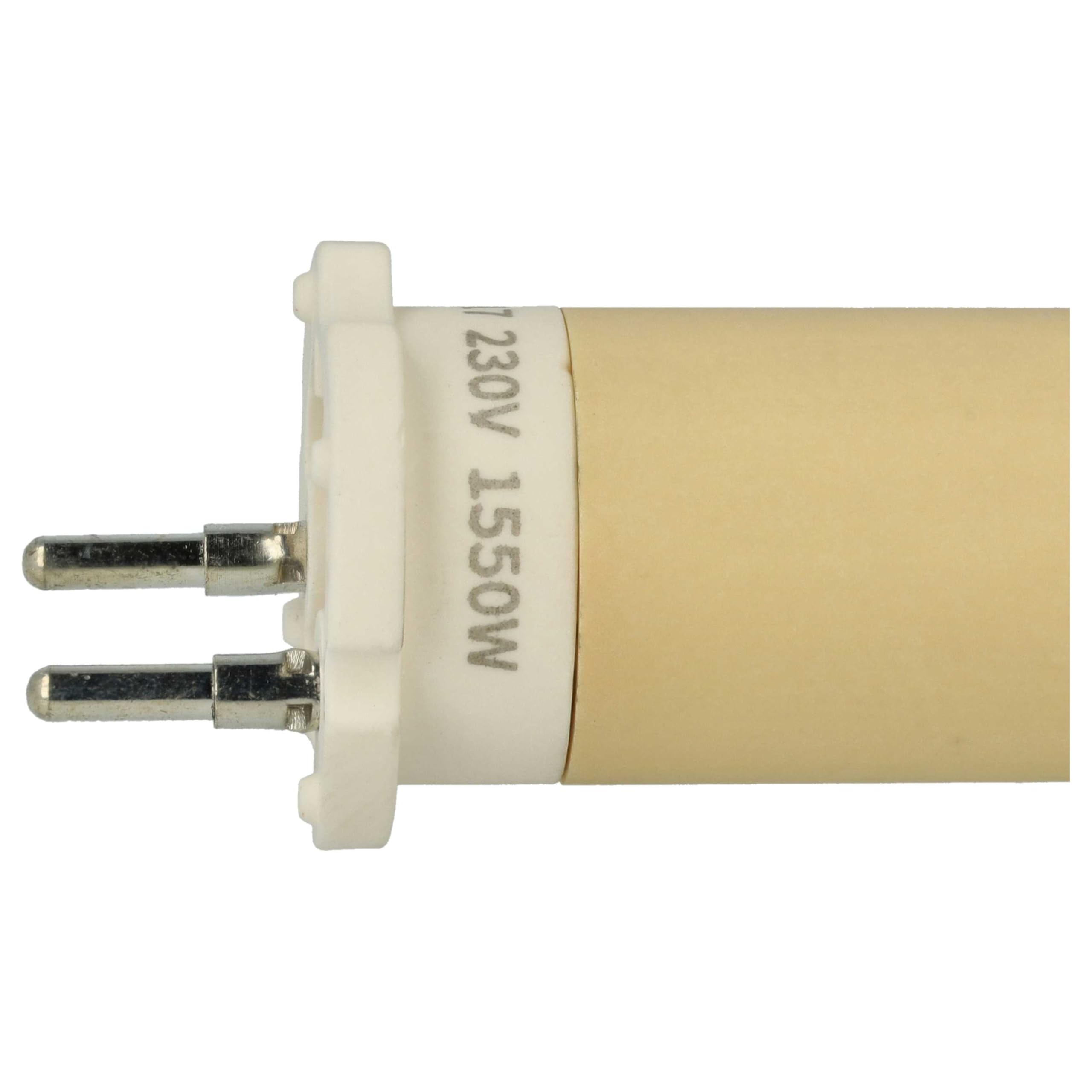 vhbw 3x Elemento calefactor reemplaza Leister 142.717 para pistola de soldadura - 1550 W, Cerámica, 2,6 x 9,1 cm