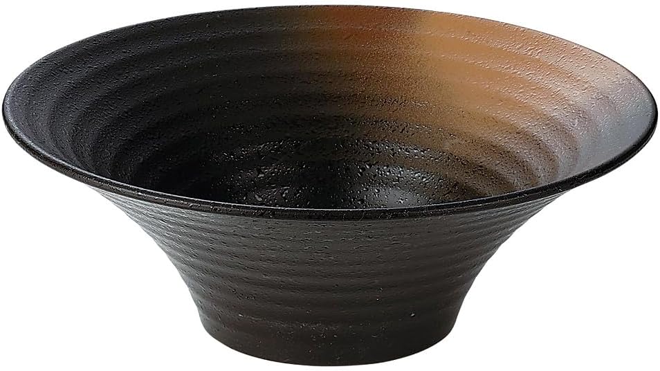 S935 茶碗 『午の絵』『久村焼』『柳楽勝重 作』 共箱 抹茶碗