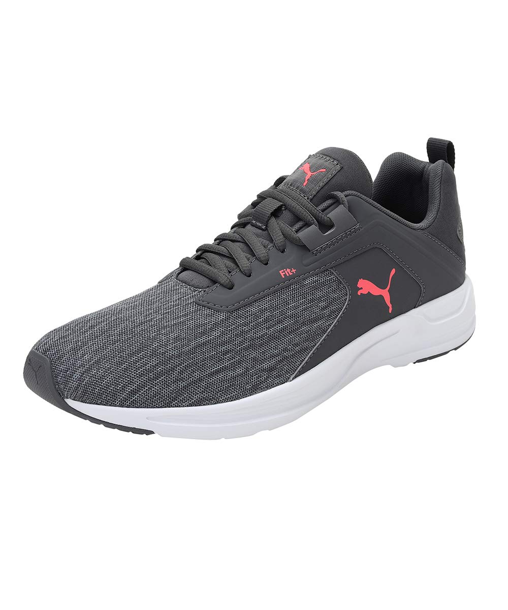 PUMA | Comet 2 ALT Beta Running Shoes | Castlerock-Quarry-Ignite Pink | 6UK