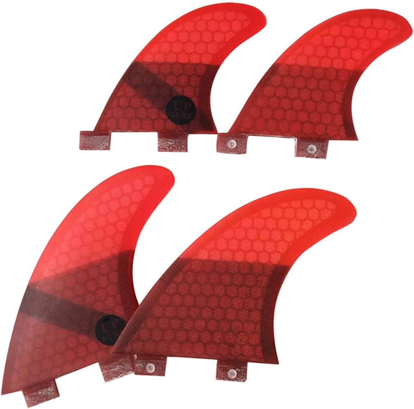 Surfing Fins Surfboard Tail Rudder 4Pcs Surf Board Fins Surfboard Accessories Surfing Tail Thruster