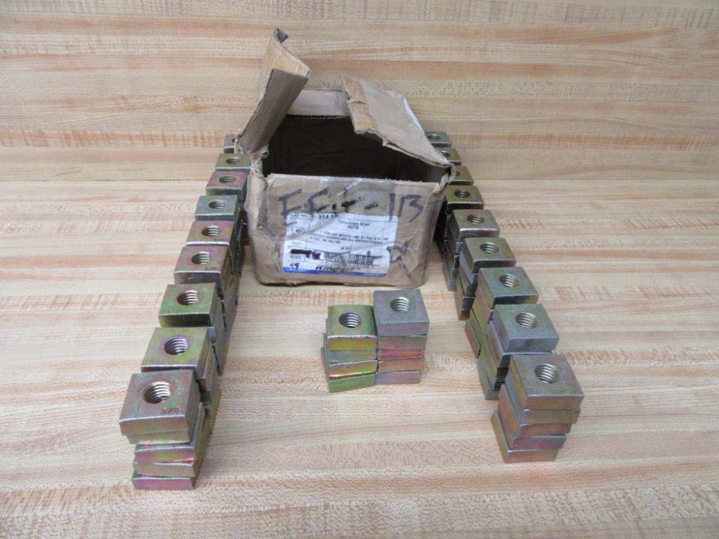 Thomas and Betts B 914 5/8 Square Insert Nuts B91458 (Pack of 99)