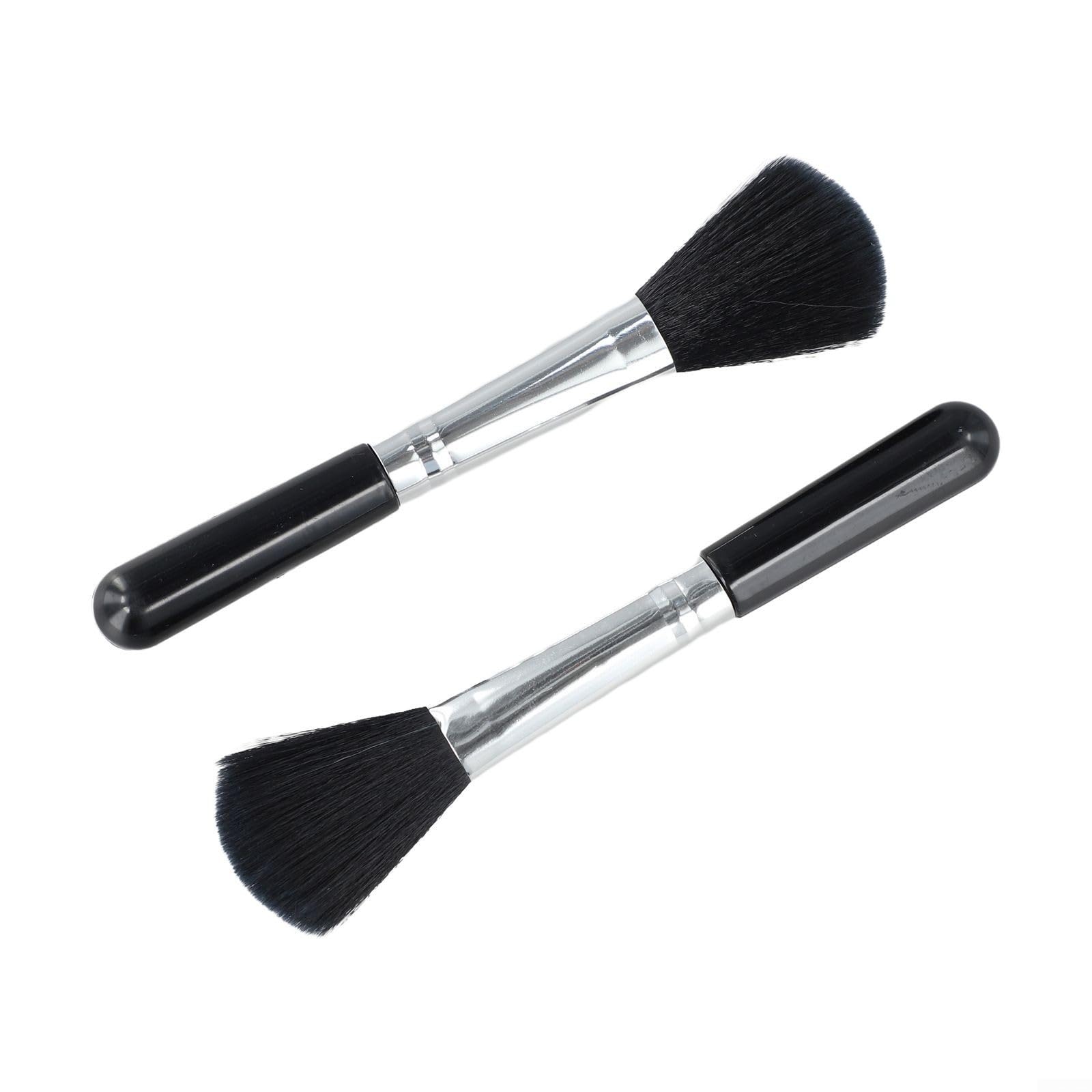 Anti-Static Dust Cleaning Brush for Hand Model Making Tools, Soft Bristles Prevent ratches While Safely Removing Dust and Protecting Paint, Black, 14.5 cm, 2 Pack
