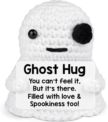 Ghost Hug Crochet Doll - Halloween Gifts For Her