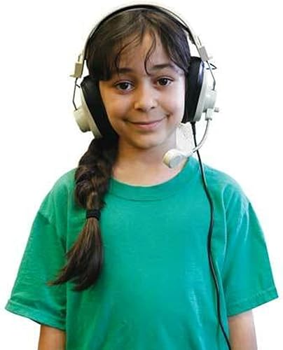 Miniatura 2 de Califone Deluxe Multimedia Stereo Wired Headset 3.5Mm Plug, Beige (3066AV)