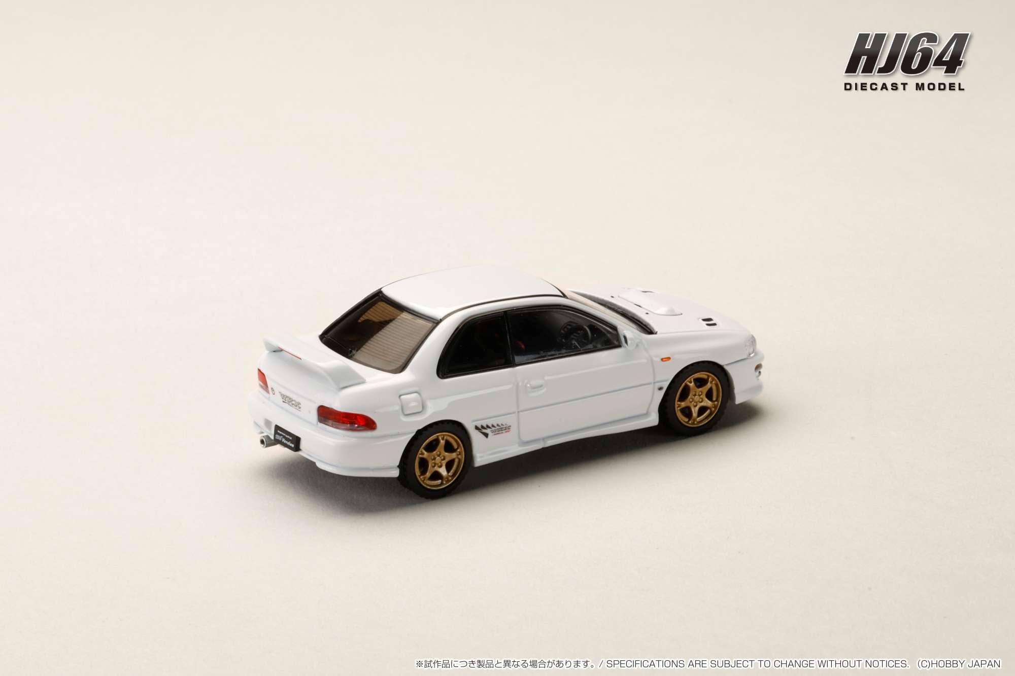 Amazon | HJ64 1/64 スバル インプレッサ PURE SPORTS COUPE WRX type