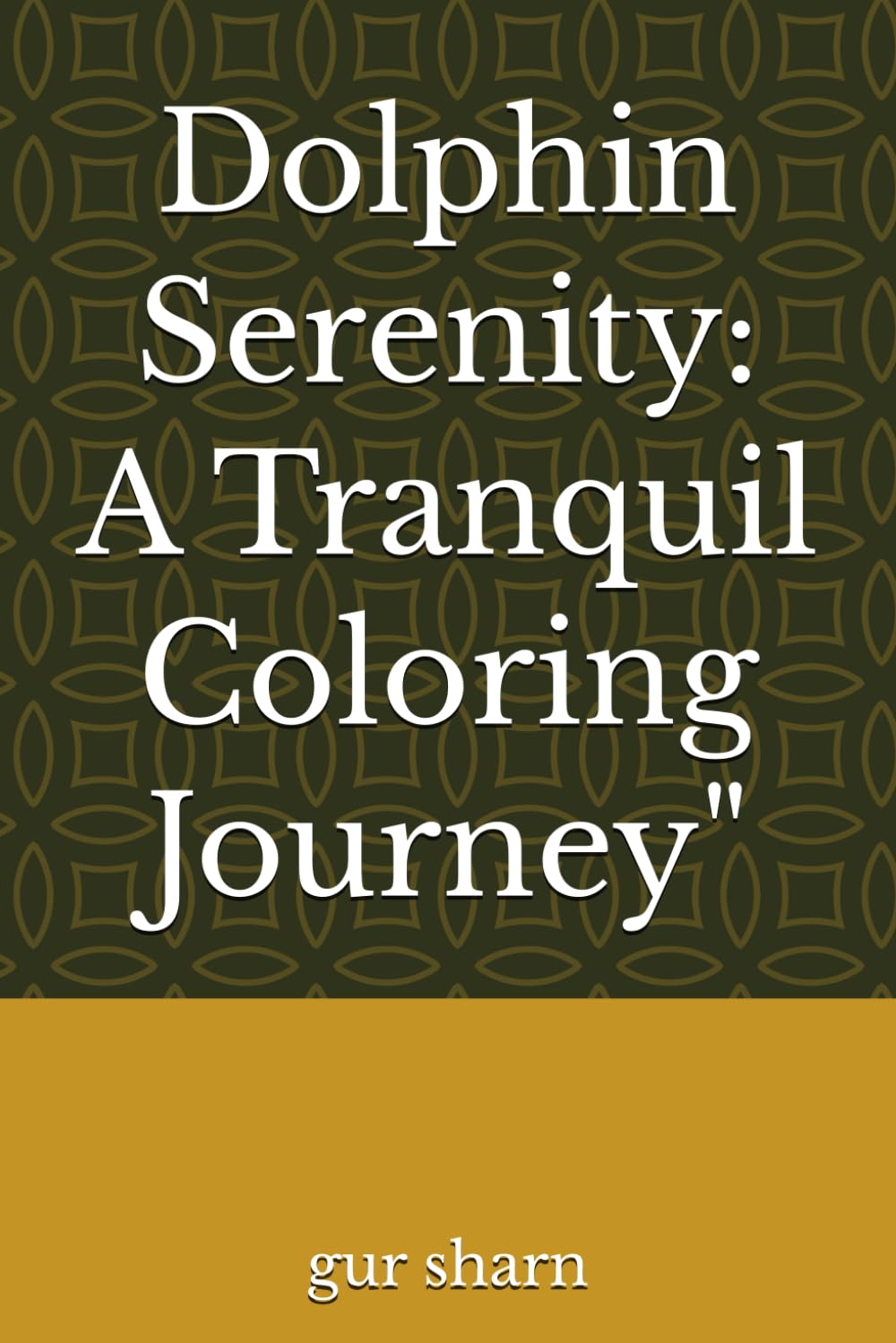 Dolphin Serenity: A Tranquil Coloring Journey" (egant Echoes: Exploring the World of Dolphins, Band 1)