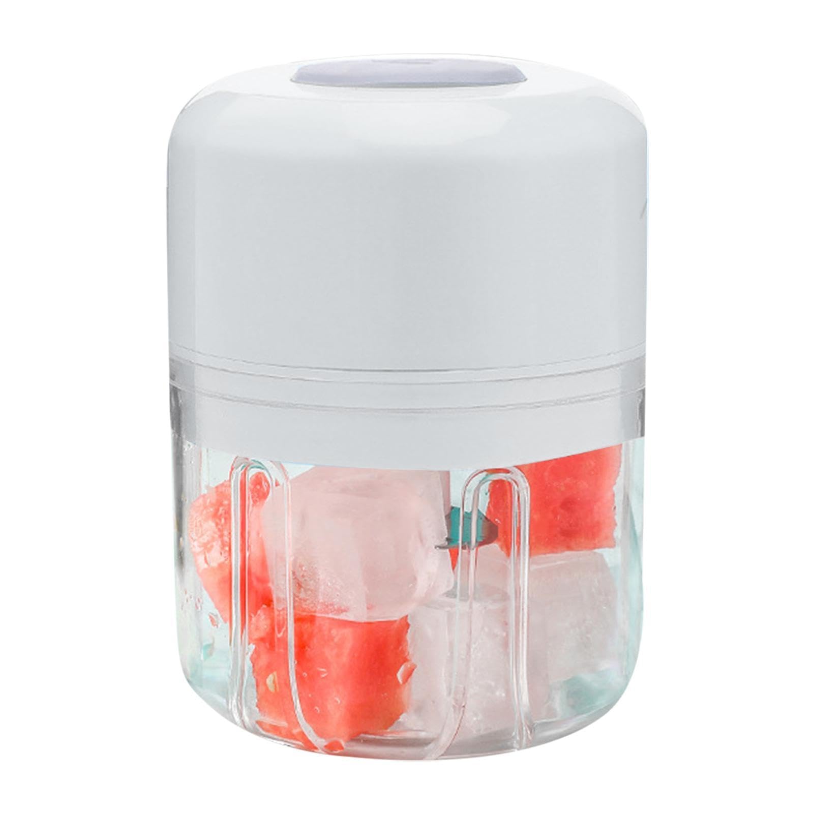Máquina para hacer hielo raspado - Máquina para afeitar hielo de cocina inalámbrica de 250 ml | Máquina para batidos picadora de carne multifuncional, trituradora para hielo, Máquina para hacer hielo