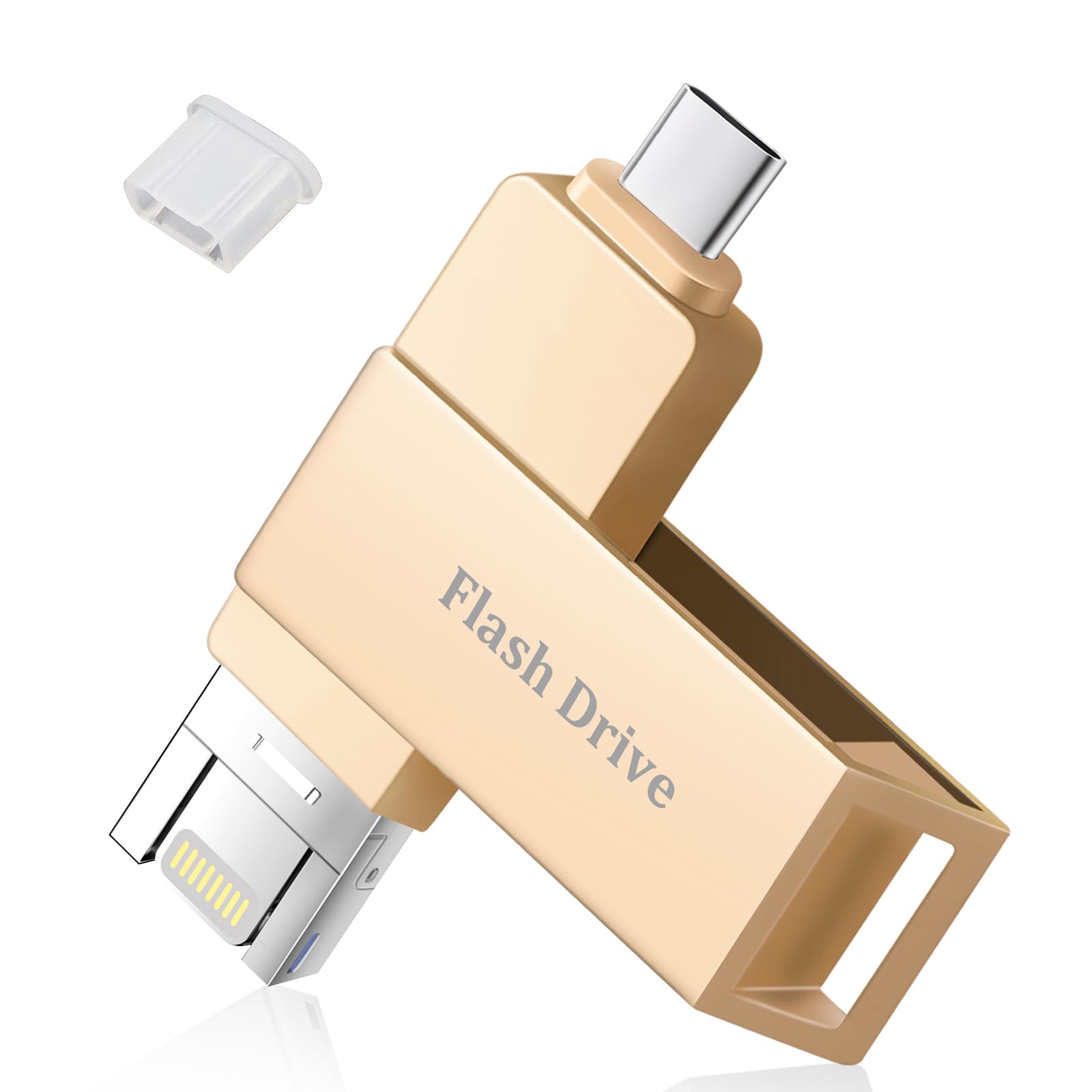 Amazon.co.jp: Vackiit 【MFi認証取得】iPhone用USBメモリー 128GB USB