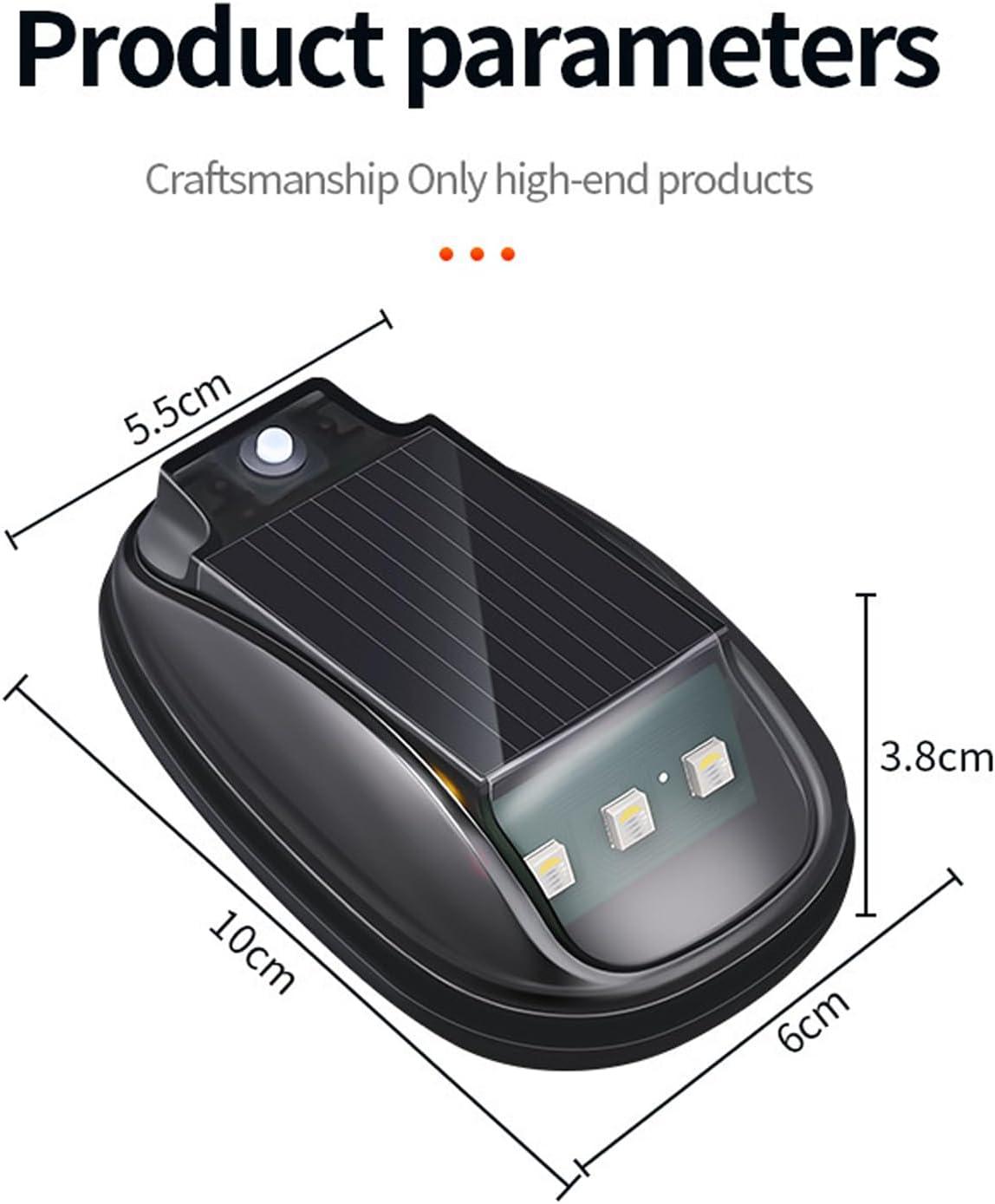 Solar Waterproof Cab Roof Lights, 2026 New Solar Car Roof RGB Strobe Light with Remote Control, 8 Colors Wireless LED Cab Lights, Smart Sensing Marker Light for Motorcycle Jeep Pickup SUV ATV (5PCS)