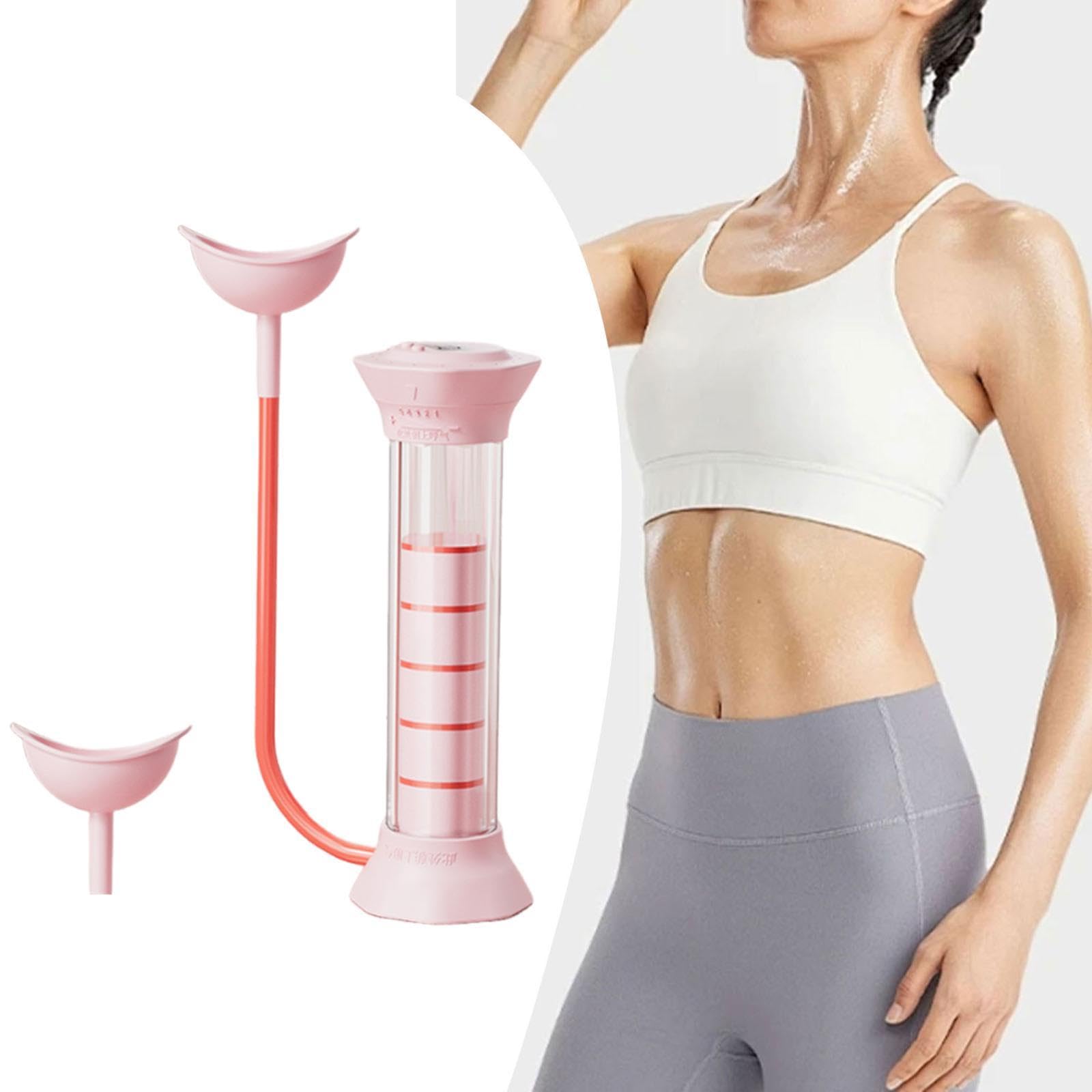 Breathing Exercise Device Abdominal Exerciser Stronger Lungs Lung Respirator Pink-image-23