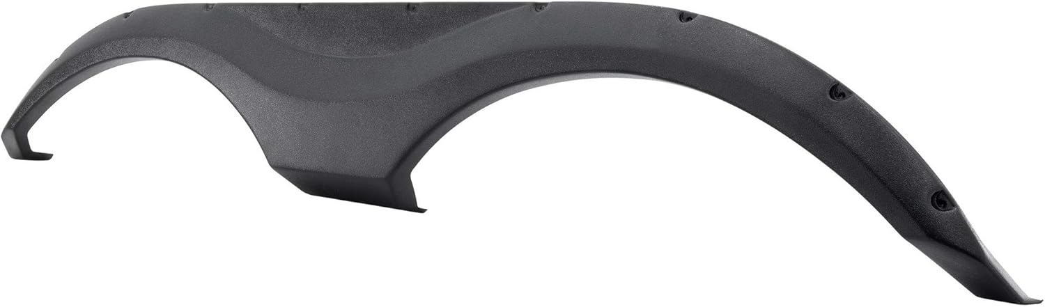 Tough Grade Tandem Fender Skirt | 68" x 10 ½" x 4 ½" | Black ABS Plastic | Flared Textured Design | Made in USA | Fits Grand Design (1)