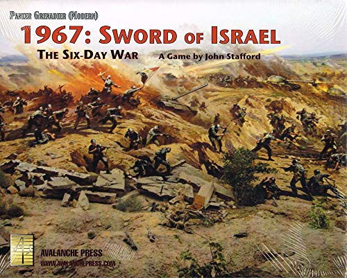 Preisvergleich Produktbild Panzer Grenadier: 1967 Sword of Israel, The Six-Day War