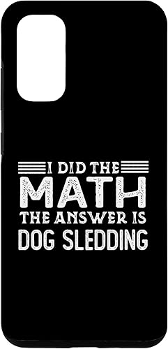 Galaxy S20 The Answer Is Dogo Argentino Funny Math Teacher Student Case