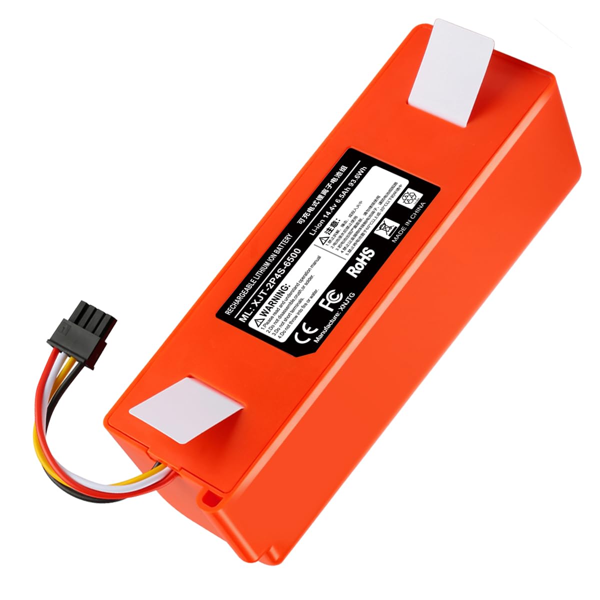 Bateria zamienna 6500 mAh 14,4 V do Xiaomi Mi Robot Xiaomi Mijia Roborock s50 s51 Robot Vacuum Cleaner Li-ION 14,4V Bateria