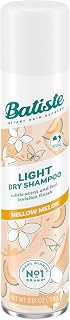 Batiste Light Dry Shampoo Mellow Melon 3.81oz - Invisible Finish, Oil-Absorbing Refresh for All Hair Types