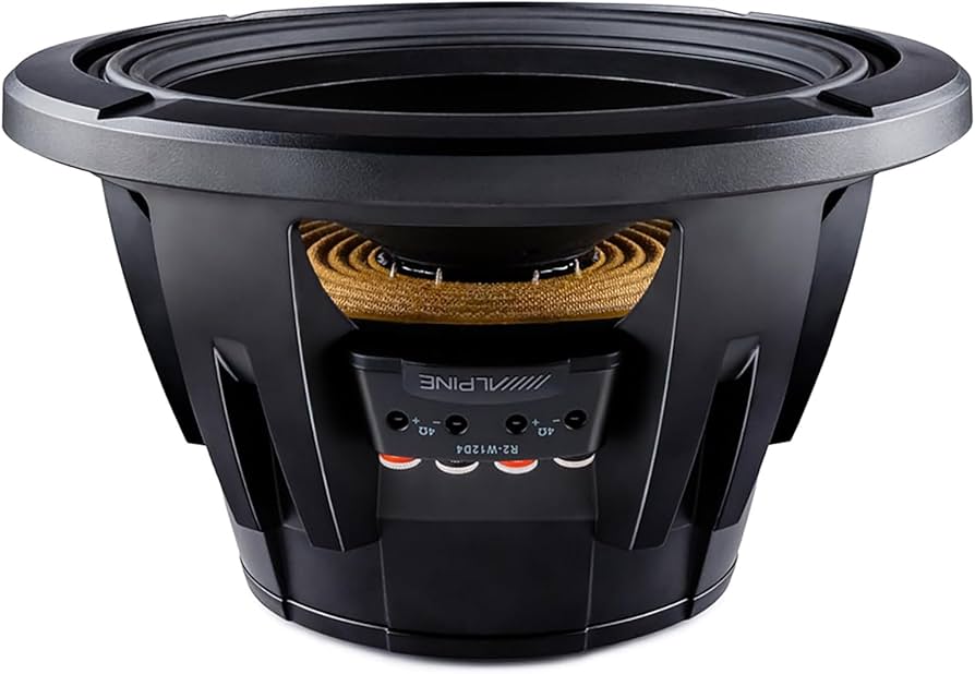 ALPINE 12インチウーファー 2個 Alpine X-W12D4 - 12