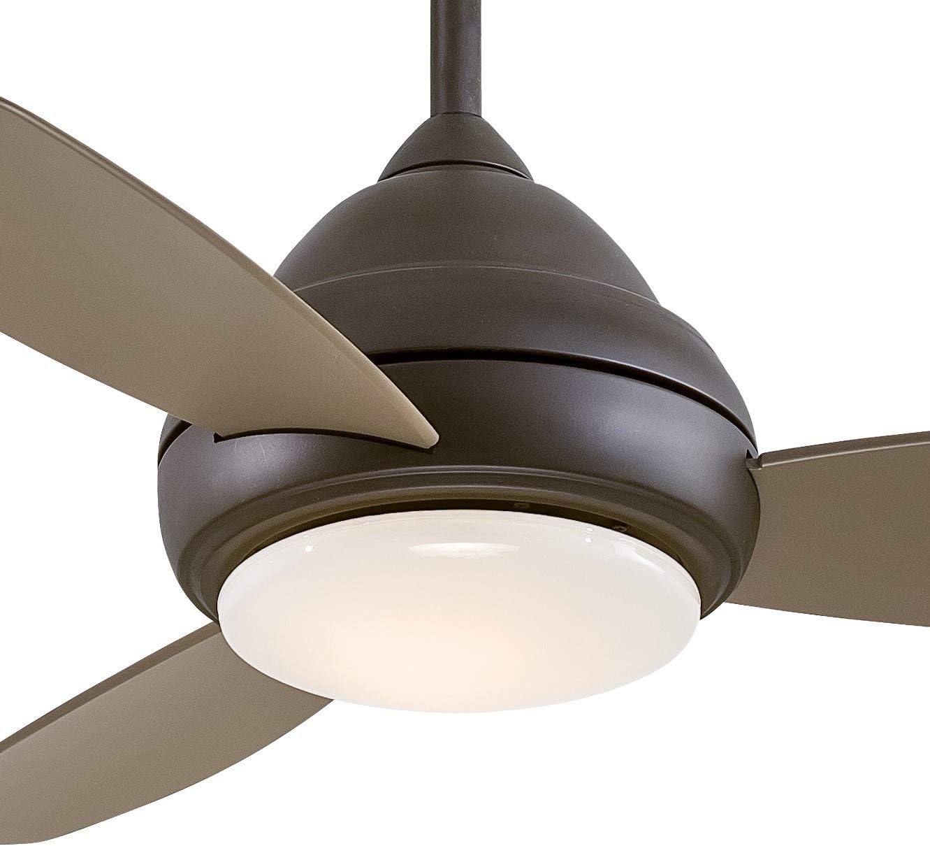 Discount 90% Minka-Aire F516L-ORB Concept I 44 Inch Ceiling Fan with Integrated 14W LED Light in Oil Rubbed Bronze Finish