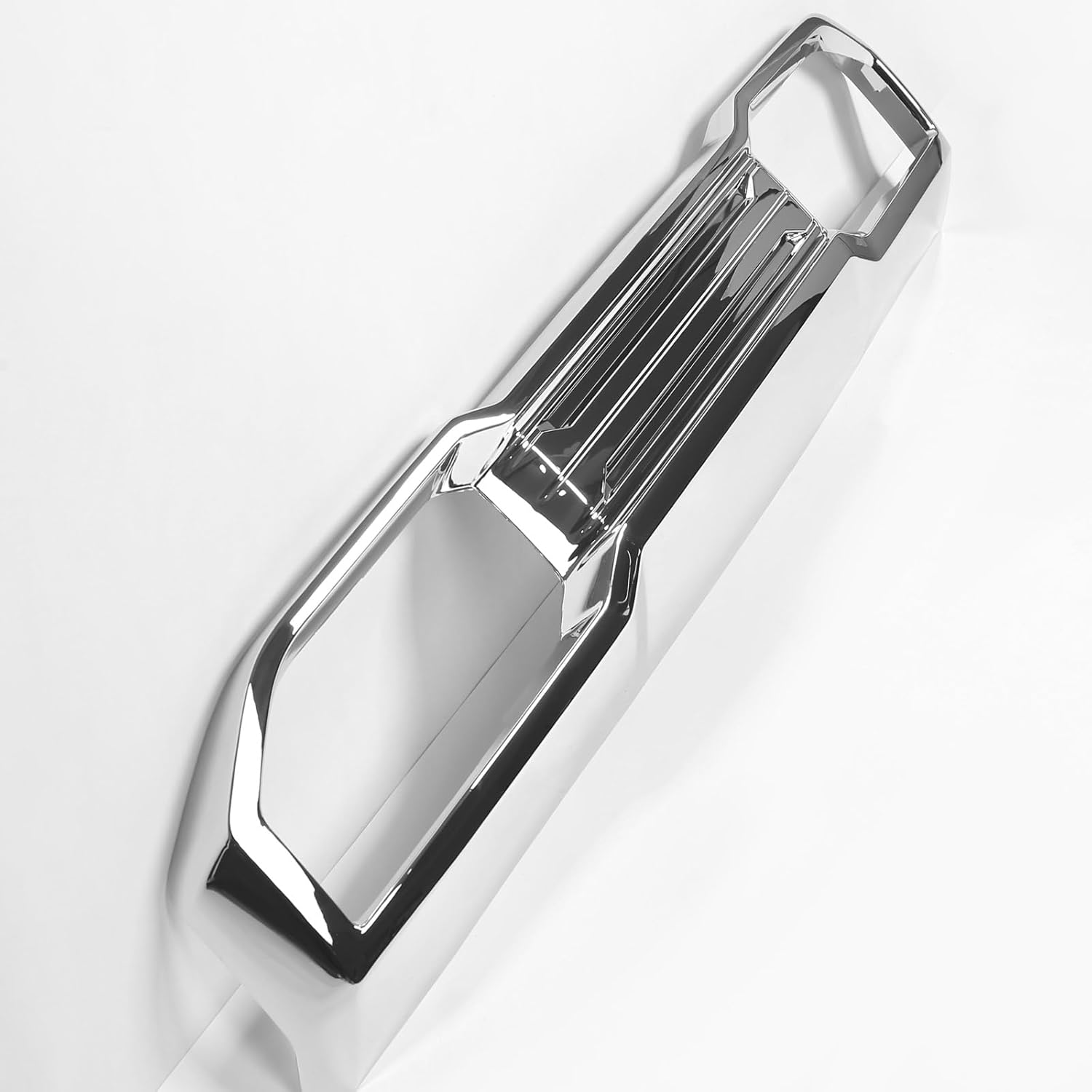 Front Lower Skid Plate Valance Compatible with GMC Sierra 1500 2022 2023 2024 Chrome OEM NSPS8678CM