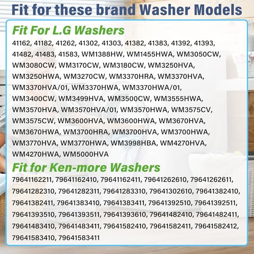 image for Semzohc WM3670HVA Washer Door Hook Lockers MFG63099101 Fit for L.G and