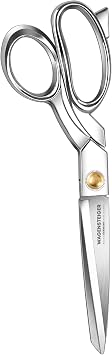 WAGENSTEIGER Stainless Steel Kitchen Scissors, Multi-Purpose Shears for Meat, Vegetables, Poultry & Seafood, Razor-Sharp Blades, Ergonomic Grip, Herb Stripper, Dishwasher Safe Food Scissors 1601