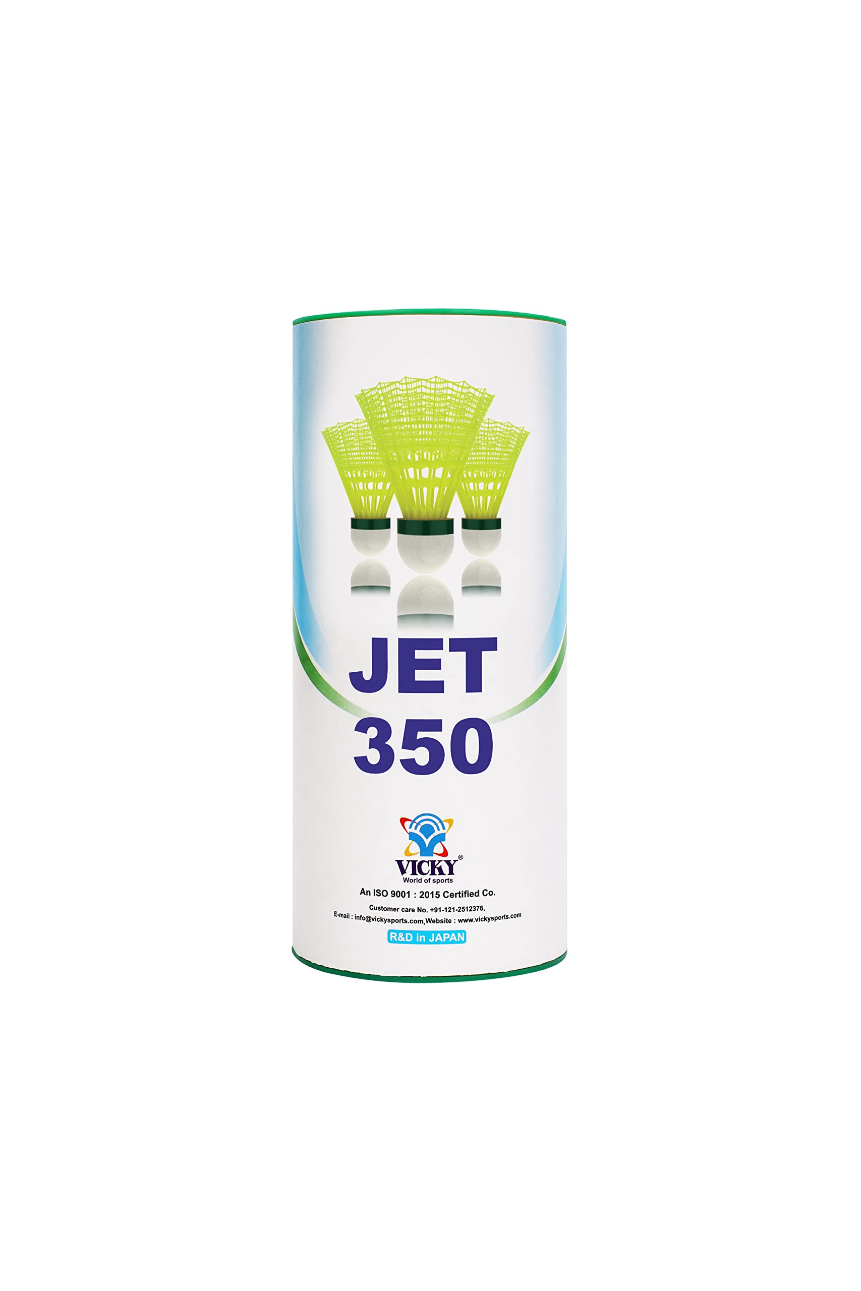 Vicky Jet 350 Nylon Suttlecock, Yellow, Pack of 3 (B087ZMZ5RY) Amazon Price History, Amazon Price Tracker