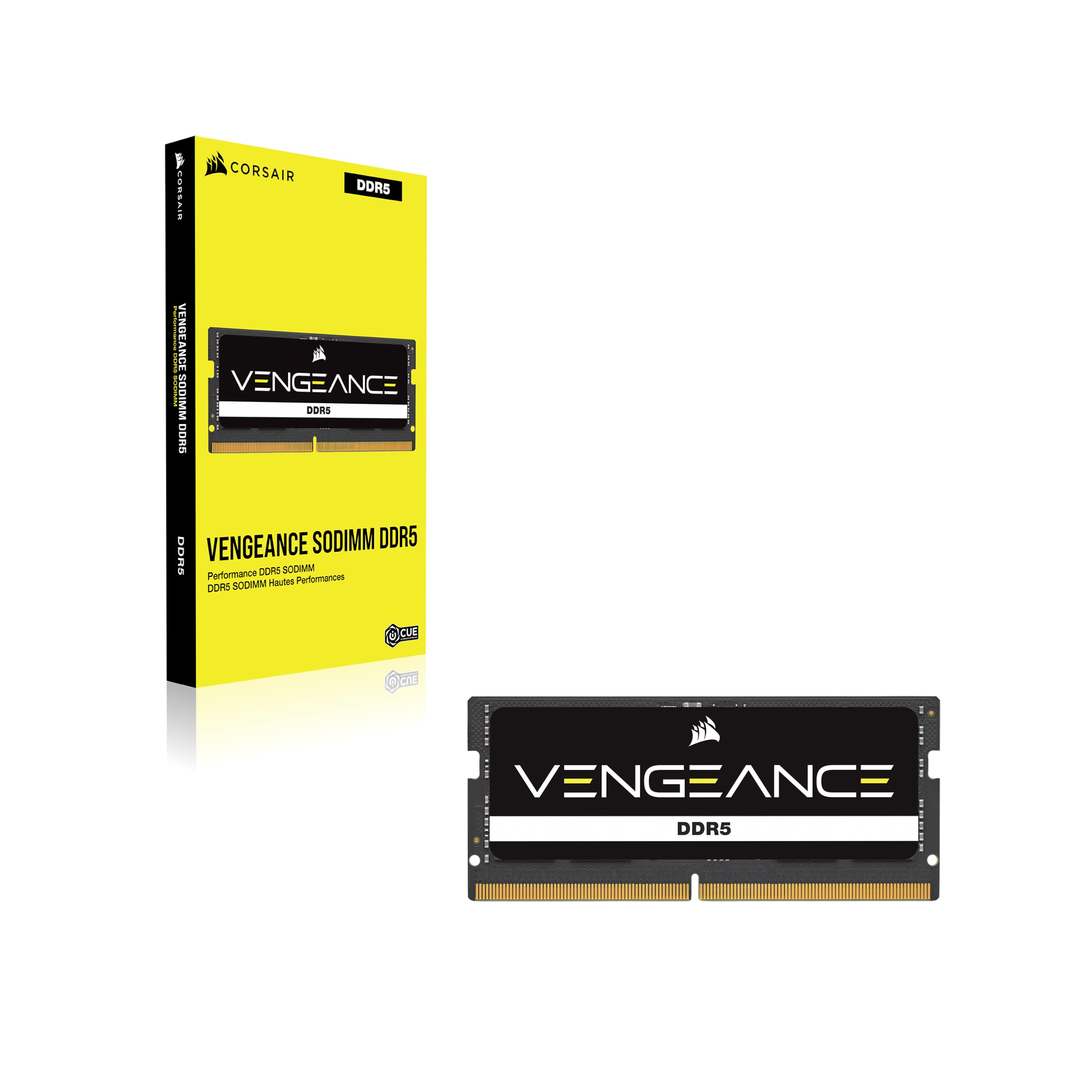 CORSAIR VENGEANCE SODIMM DDR5 RAM 32GB (1x32GB) 5600MHz CL48