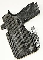 Vista 2 de REVKEL - Funda IWB moldeada Kydex personalizada compatible con Glock 26/27/33 con riel táctico Recover y Olight PL2 Mini Valkyrie con garra Modwing.