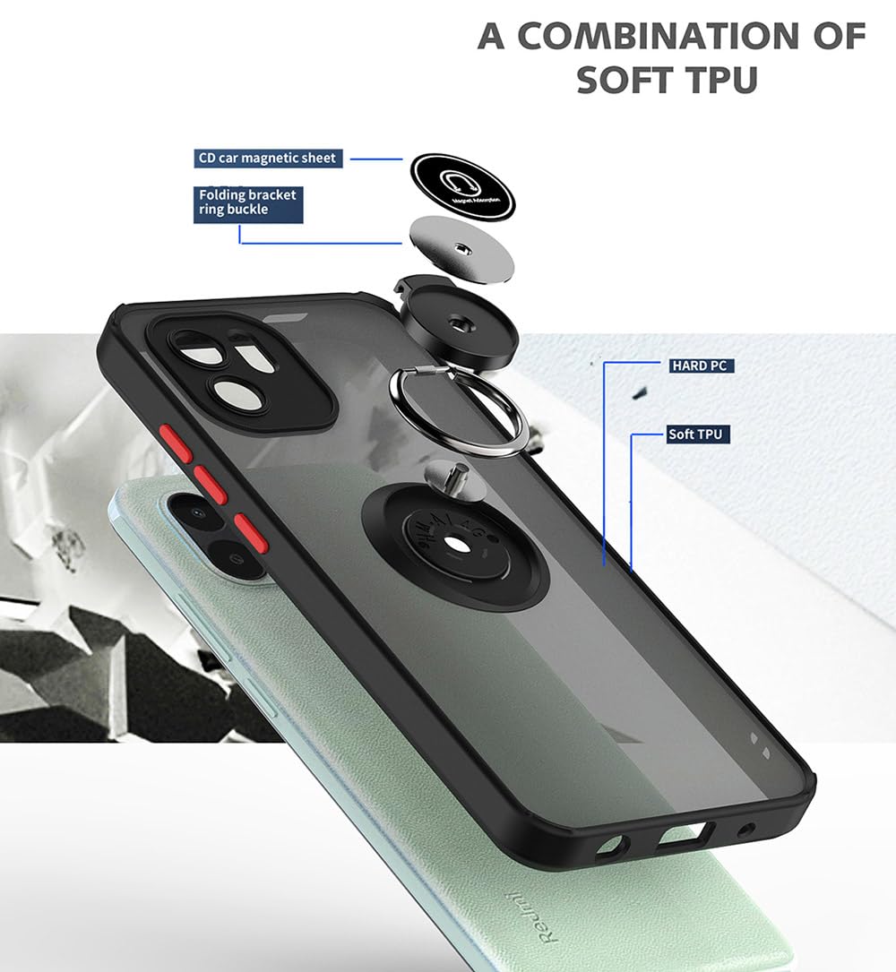 Coque Pour Xiaomi Redmi A1 / A2 - Housse Etui Silicone Gel 360 Integrale Verre Trempe Transparent 3664792225385