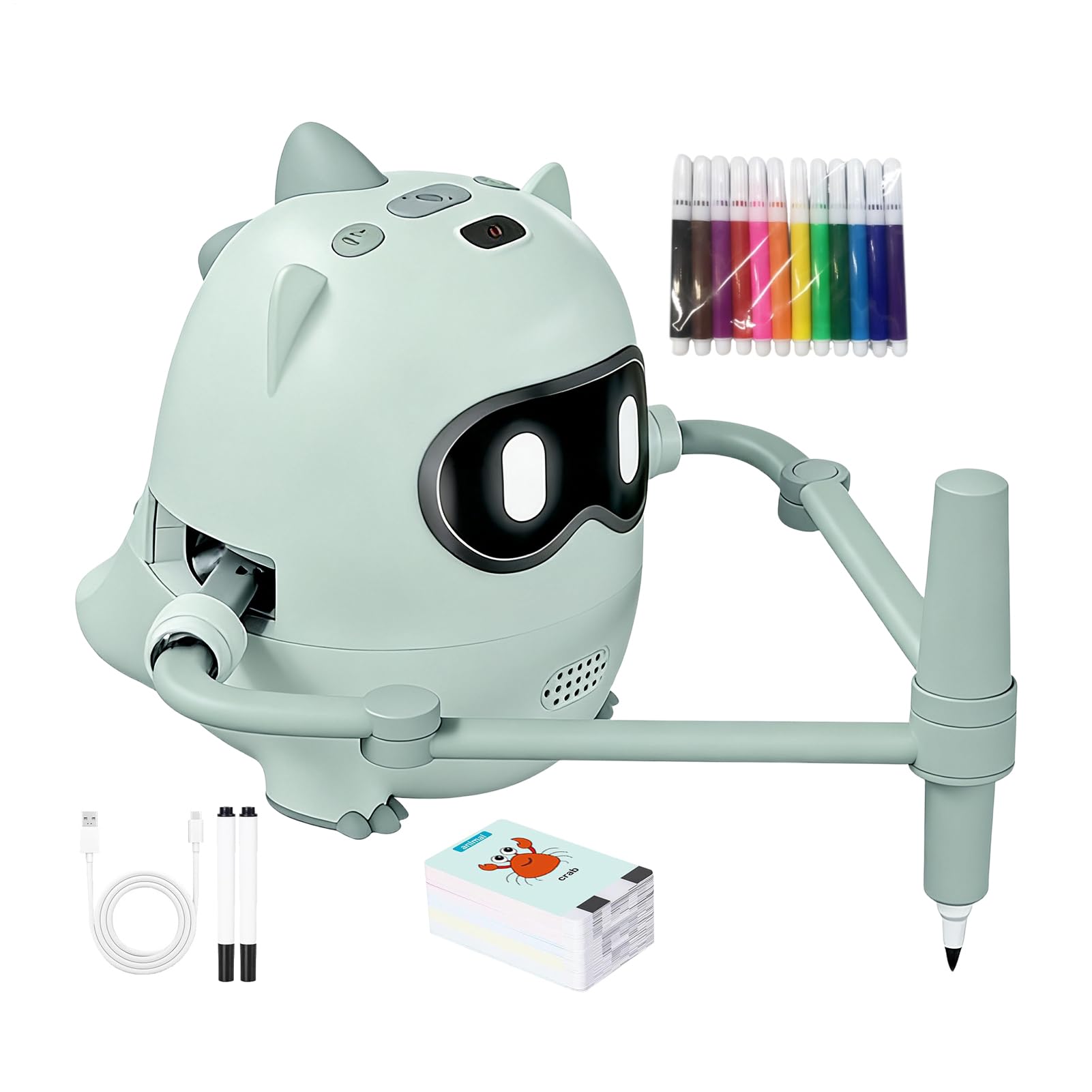 Robot Rysujący Dla Dzieci Interaktywne Edukacyjne Materiały Artystyczne Z | Robot Rysujący Na Święto Dziękczynienia Do Klasy Przedszkola Domu Parku Dla Czasu Rodzinnego