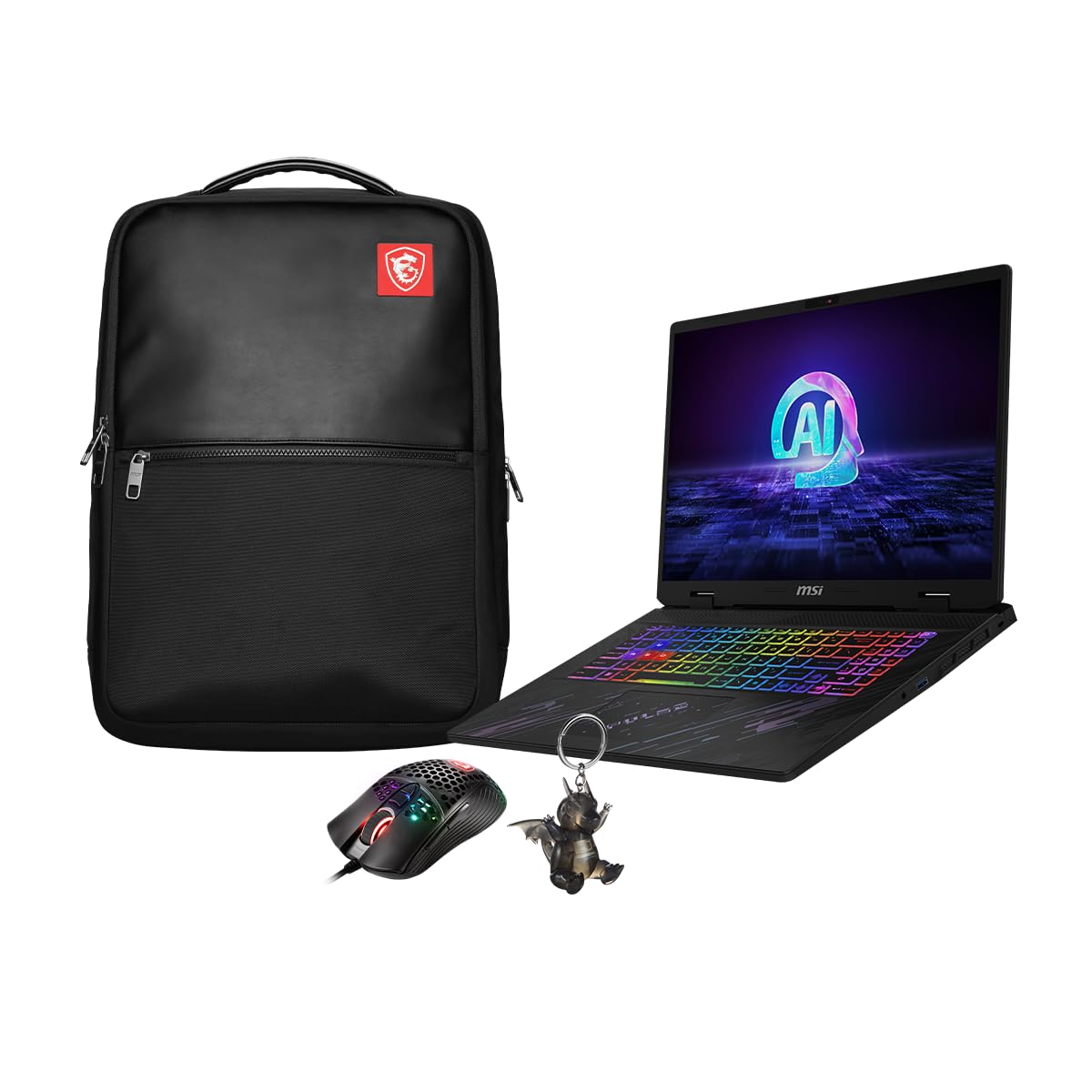 MSI Pulse 17 AI C1VGKG-058FR 20Th Anniversaire : Intel Core Ultra 7 155H - 32Go DDR5-1To SSD - NVIDIA RTX 4070 8GB - 17' QHD+ 24