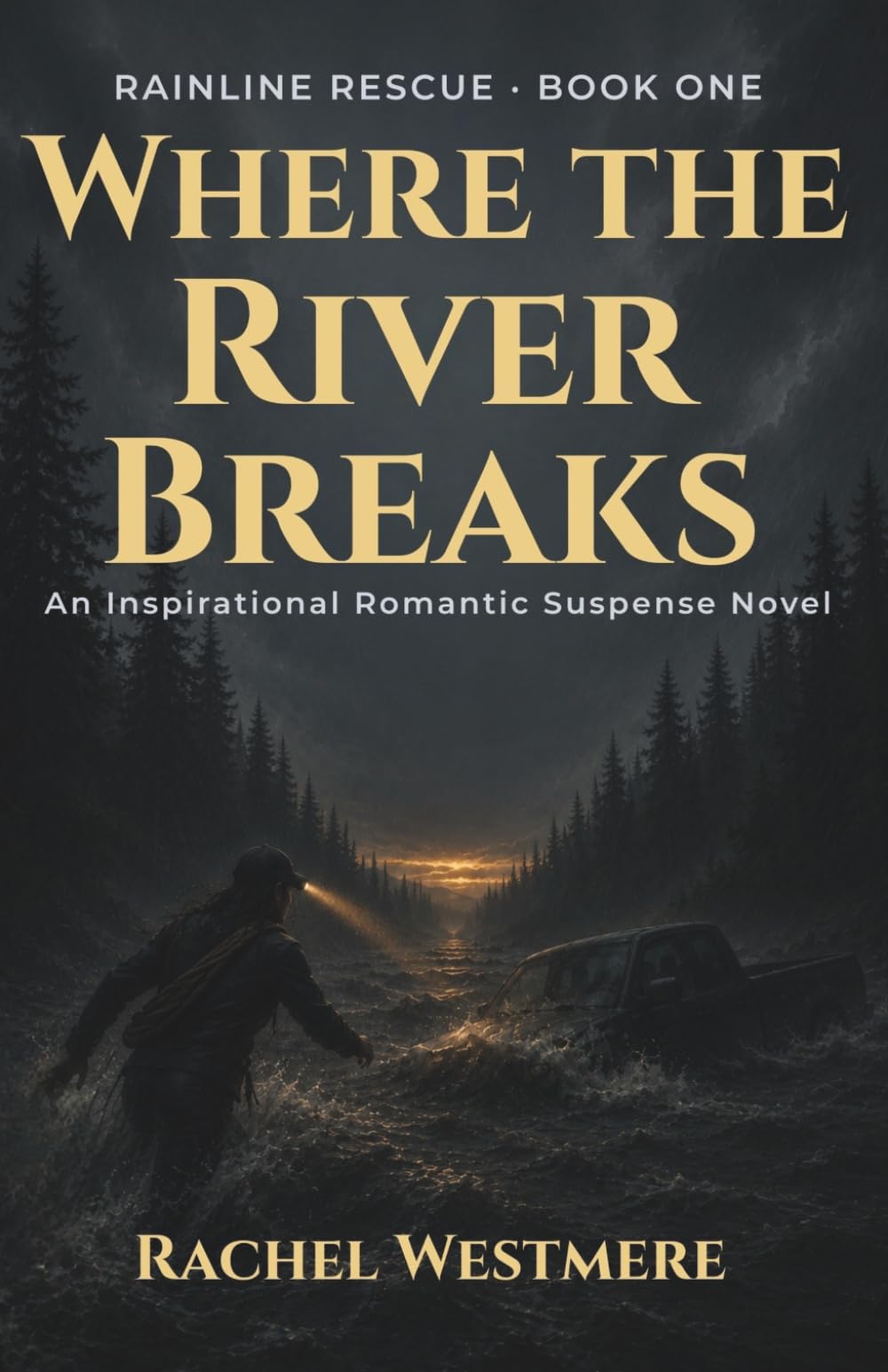 Where the River Breaks: An Inspirational Romantic Suspense Novel (Rainline Rescue)