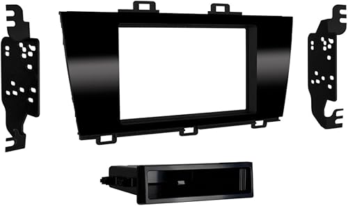 Metra Electronics 99-8906HG Kit de tablero DIN único para 2015- Subaru LegacyOutback (negro)