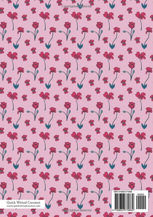 Bloom Notebook - Lined Pages - A4 - Premium: (Rose Edition) Fun notebook 192 lined pages (A4 / 8.27x11.69 inches / 21x29.7cm) - Image 2
