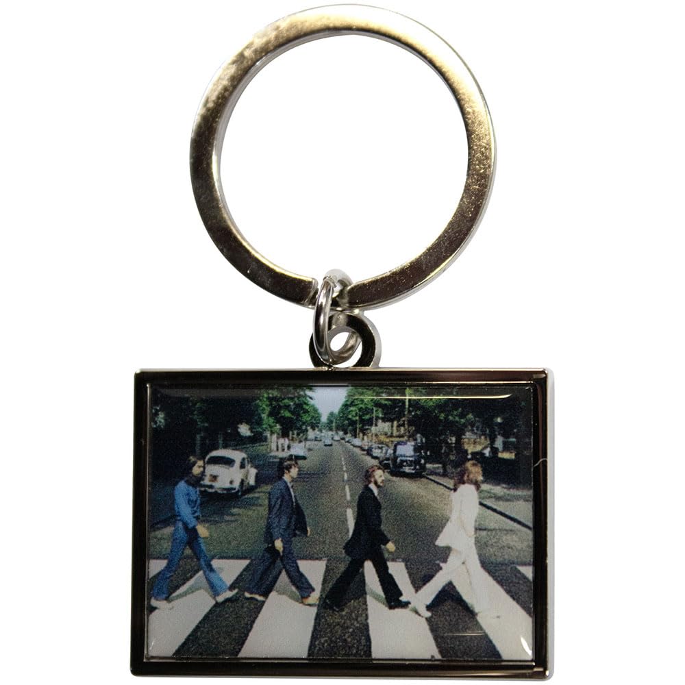 Ambrosiana Multicoloured The Beatles Key Ring (Key Chain): Abbey Road Cross