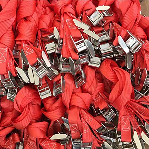Pscco 304 Stainless Steel Cam Buckles Ratchet Tie Down Webbing Strap Metal Press Buckle #TOP5