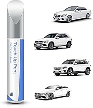 149/9149 Couleur de retouche blanc polaire - Compatible avec Mercedes-Benz A/C/E/G/M/GL/GLA/20-21 GLB/GLC/GLE/GLK/CLA/CLS/SL/SLK/AMG GT Series - Rayures et puces de retouche
