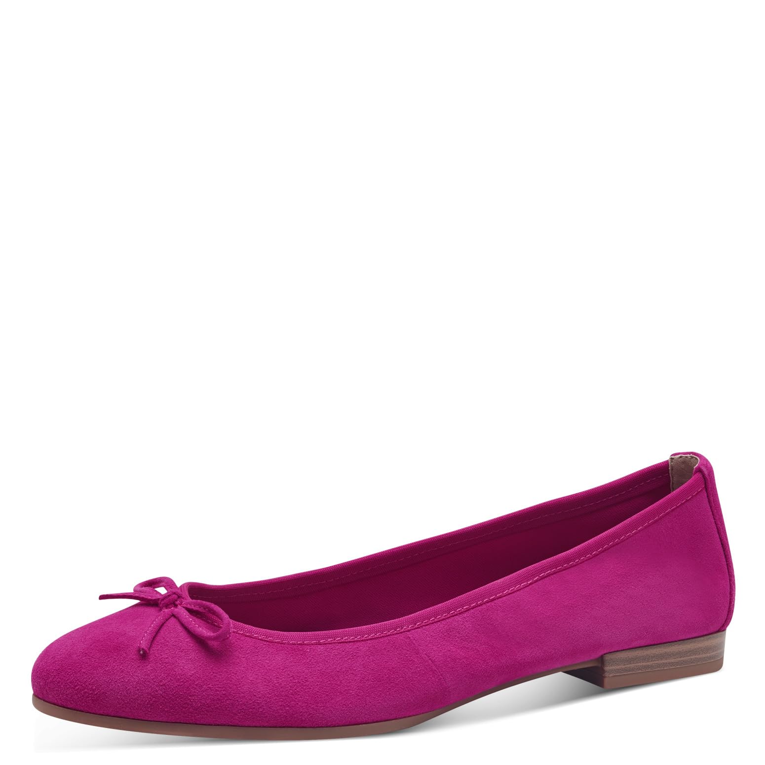 Tamaris Women's Classic Ballet Flats, Women's Flats, Pink Fuxia, 6 UK