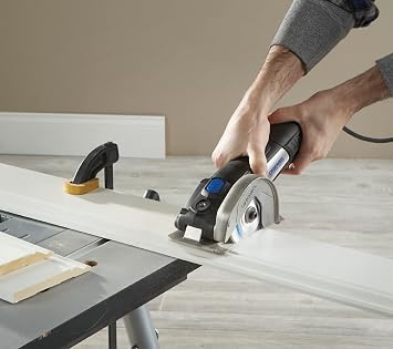 Dremel US40 Ultra-Saw Corded Mini Circular Saw Tool Kit with 3 Cutting Wheels and Auxiliary Handle