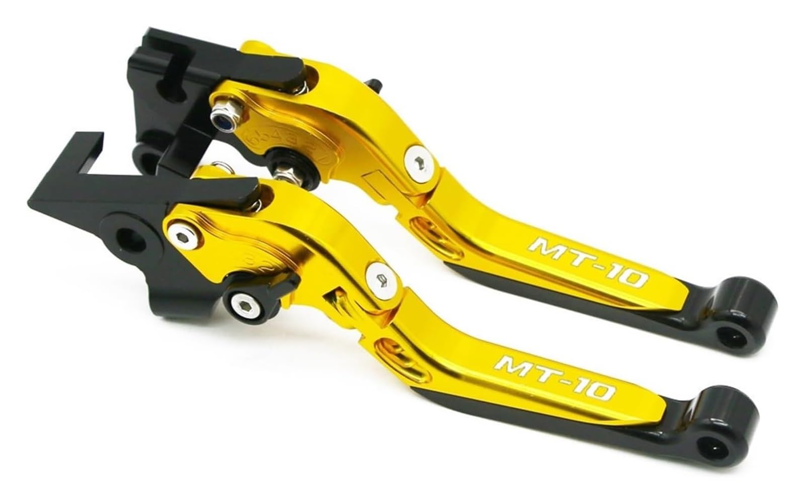 Oiajdsad 18 ; Motorcycle Clutch Levers For Mt-10 For Mt 10 For Mt10 Fz-10 Fz10 2016-2022 Motorcycle Adjustable Folding Extendable Brake Clutch Levers