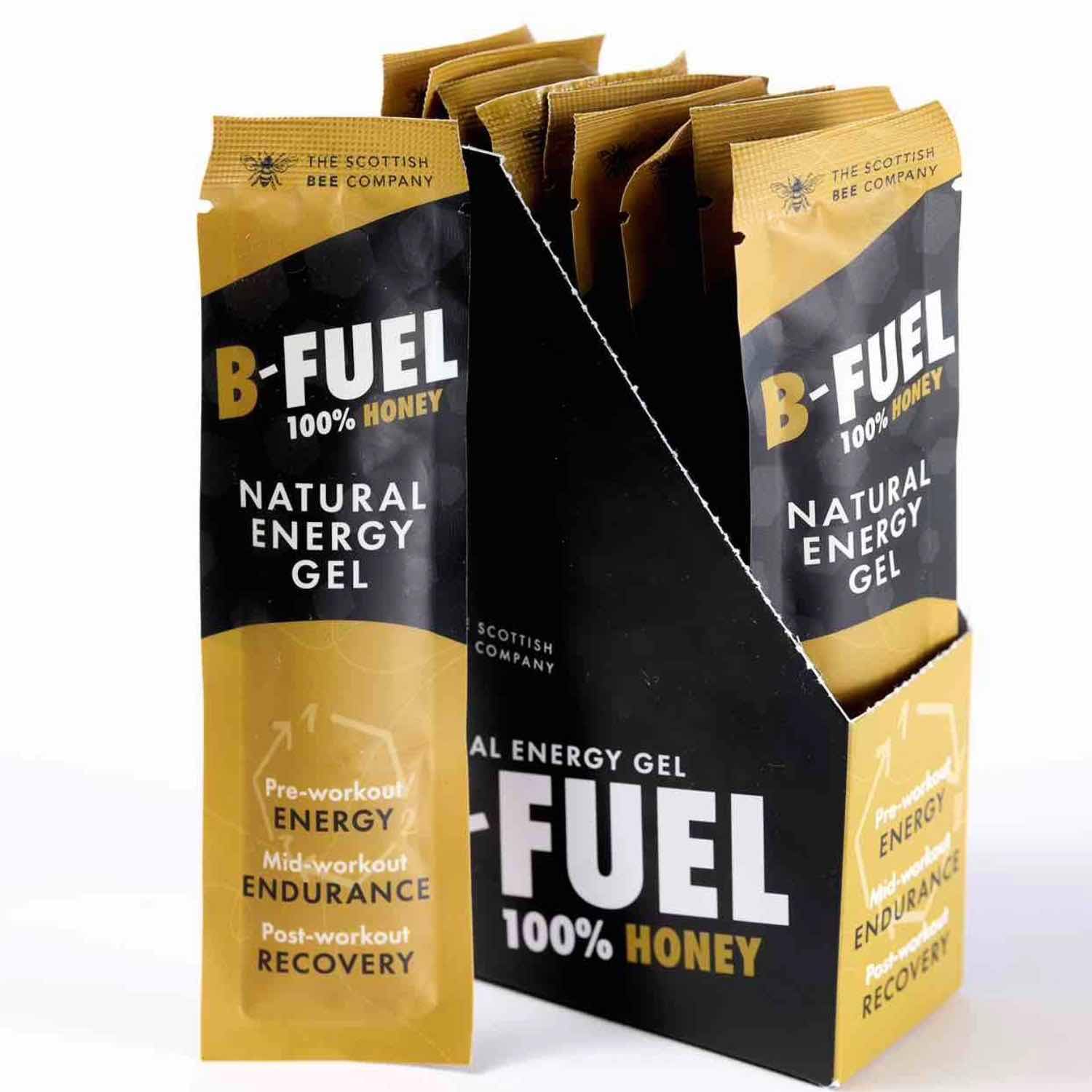 B-Fuel Natural Energy Gels For Running | 100% Scottish Honey - View #12