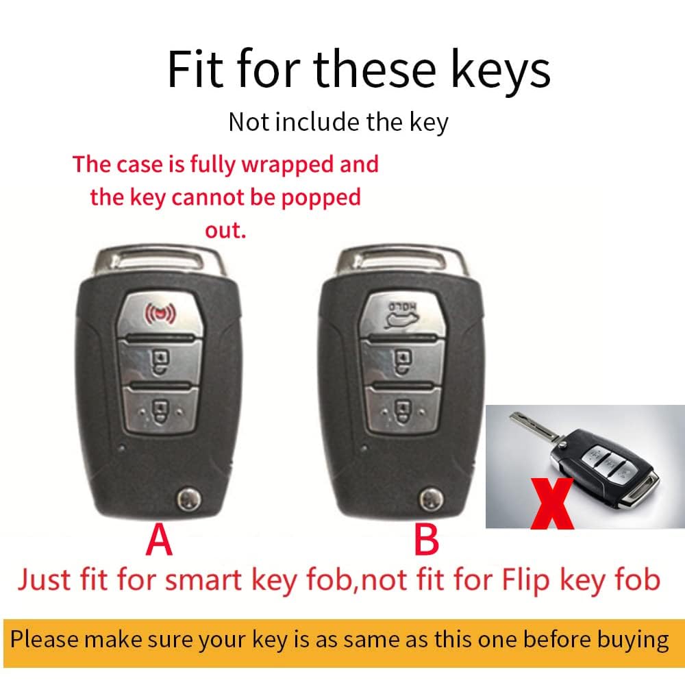 Cover Telecomando Chiave Ssangyong - Per Actyon, Kyron, Rexton, Korando, Tivoli (Senza Elettronica) - Foto 6