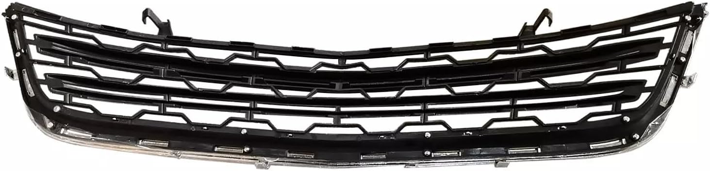 Front Bumper Lower Grille Grill Black Chrome Fit For 2013-2017 Chevrolet Traverse Replaces# 20983791