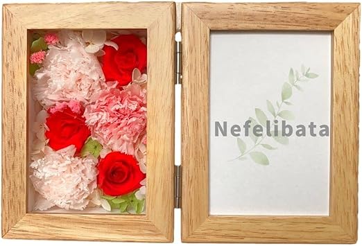 Amazon Nefelibata プリザーブドフラワー 写真立て L版 時計 フォトフレーム L版 お誕生日 結婚祝い 退職 ギフト 最適 パリス ナチュラル フラワーアレンジメント オンライン通販 Amazon Nefelibata プリザーブドフラワー 写真立て L版 時計 フォトフレーム L版 お誕生日 結婚祝い 退職 ギフト 最適 パリス ナチュラル フラワーアレンジメント オンライン通販