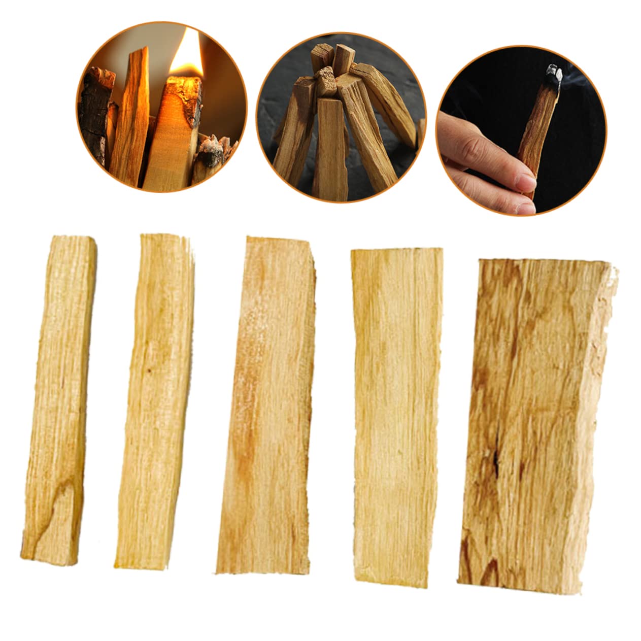 TOPBATHY 25stücke Natürliche Sandelholz Räucherstäbchen Für Meditation Aromatherapie Und Entspannung Für Zuhause Yoga Und Spa-