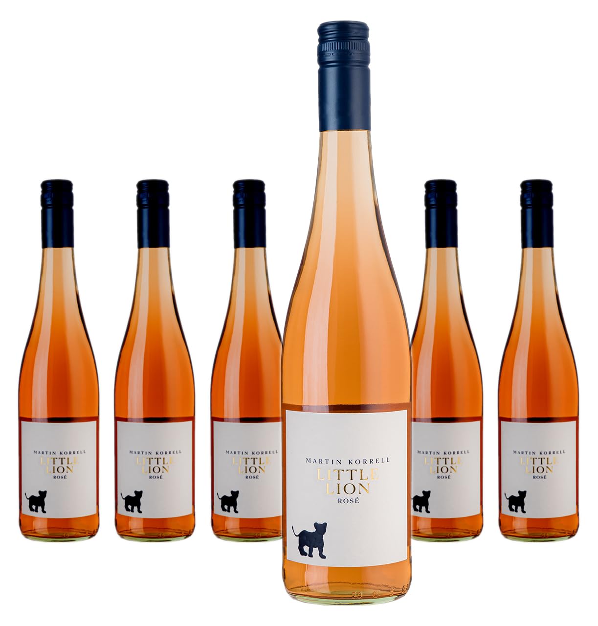 Korrell Little Lion Rosé - aus Deutschland - 6 x 0,75L - aktueller Jahrgang