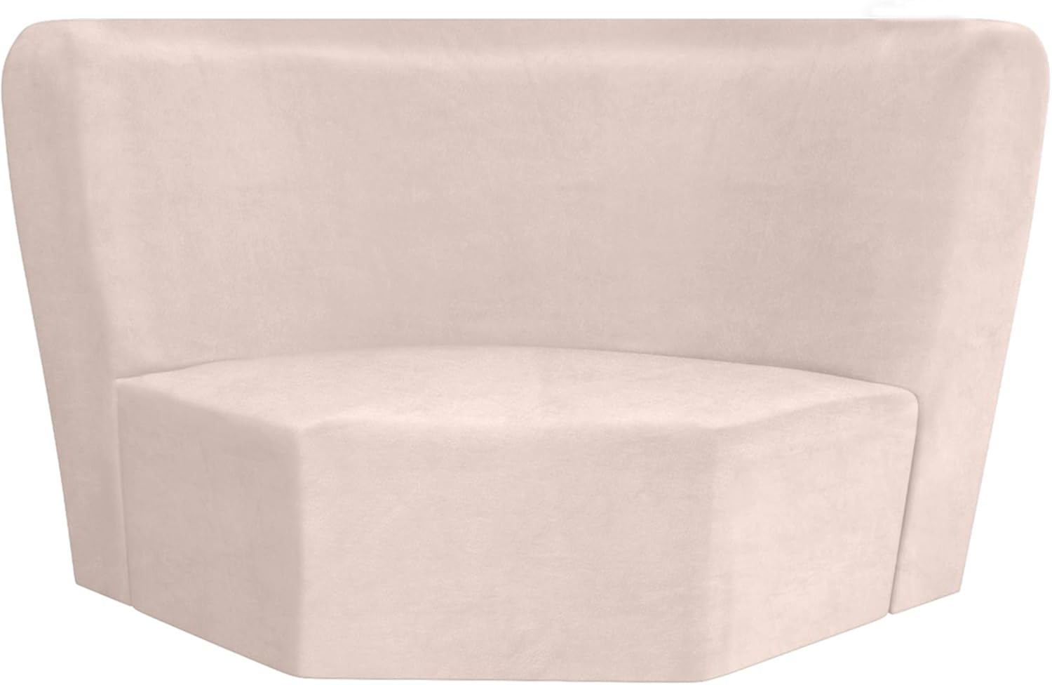 Corner Couch Cover, Stretch Velvet Corner Sofa Cover for L Shape Sectional Recliner Couch Reclining Sofa Additional Seat, Furniture Protector Slipcover with Elastic Bottom