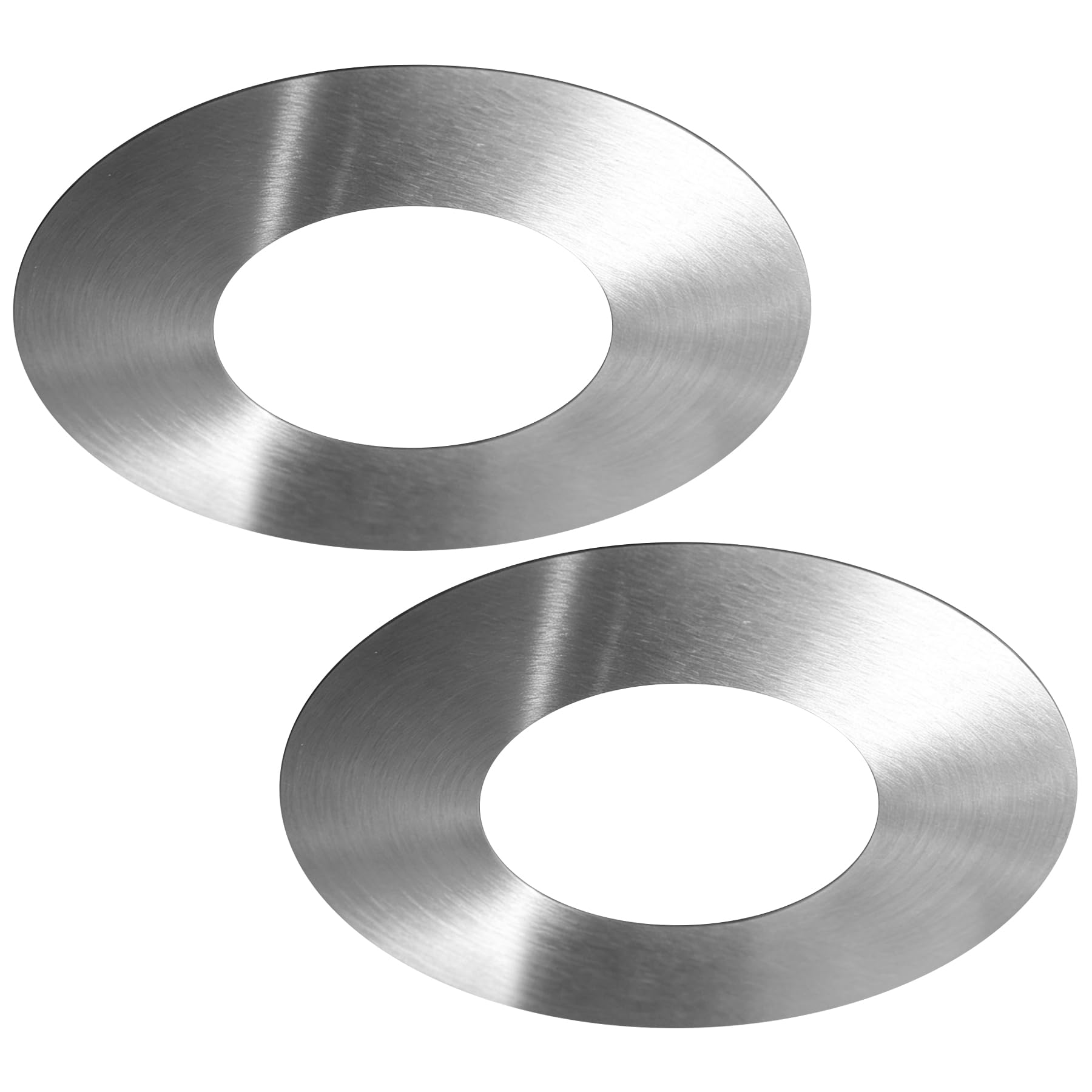 The Can Converter Ceiling Medallion for Recessed Can Light, Iron Ceiling Decorative Flat Goof Ring & Cover Plate for 5" & 6" Chandeliers & Pendants, Matte Black, 1 Pack — Amazon image 9